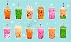 珍珠奶茶画画模板